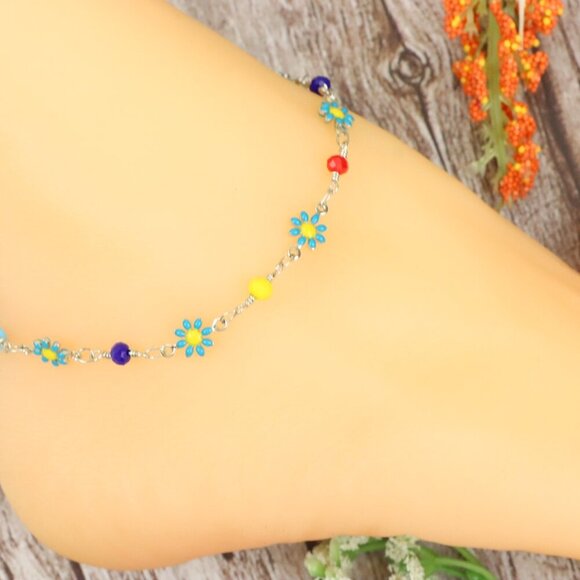 Dainty Anklet for Women – Elegant Everyday Jewelry & Perfect Gift | MLCRC1484 - Picture 2 of 10